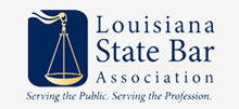 Logo for the Louisiana State Bar Association